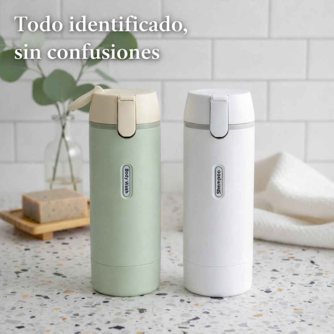 Dispensador de Viaje 4 en 1
