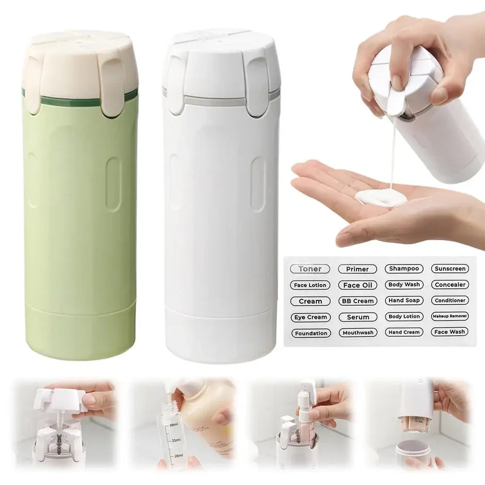 Dispensador de Viaje 4 en 1